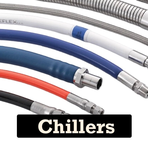 Chiller Lines  - Steel Braided Insulated Hose Options